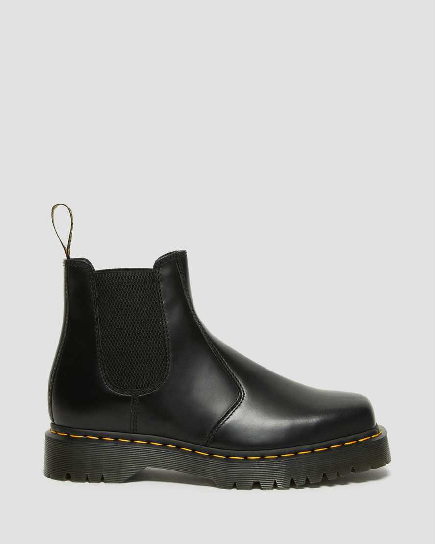 Botines Chelsea Dr Martens 2976 Bex Squared Toe Leather Hombre Negras  España |  83274-GQHA