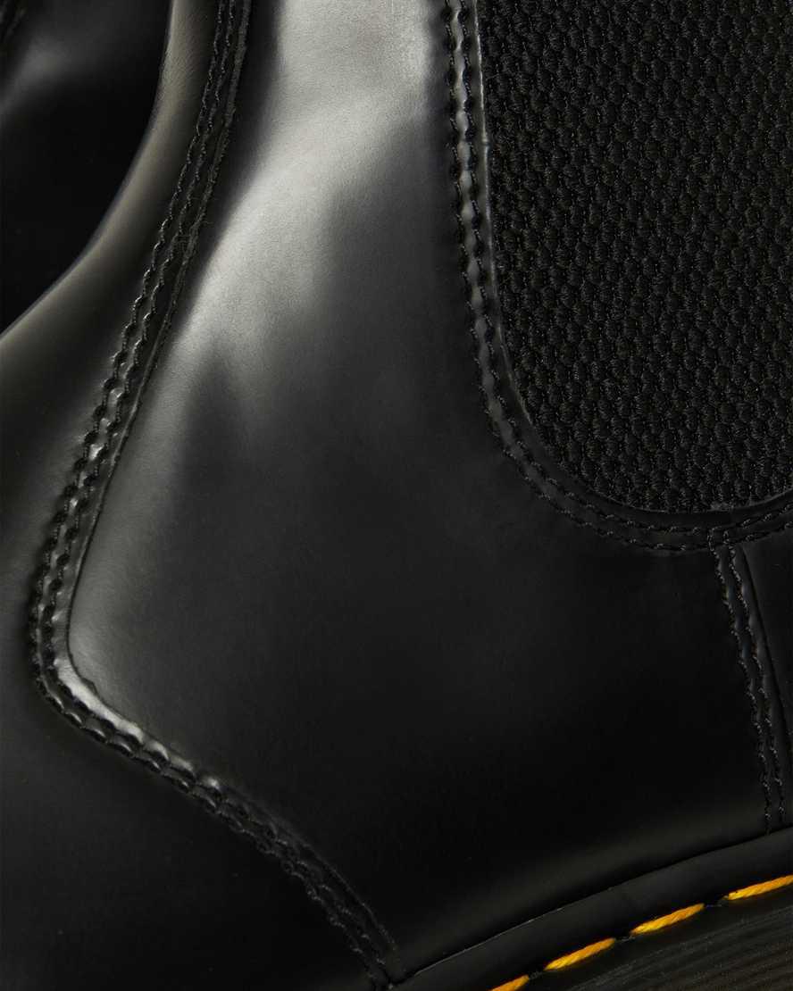 Botines Chelsea Dr Martens 2976 Bex Squared Toe Leather Hombre Negras  España |  83274-GQHA