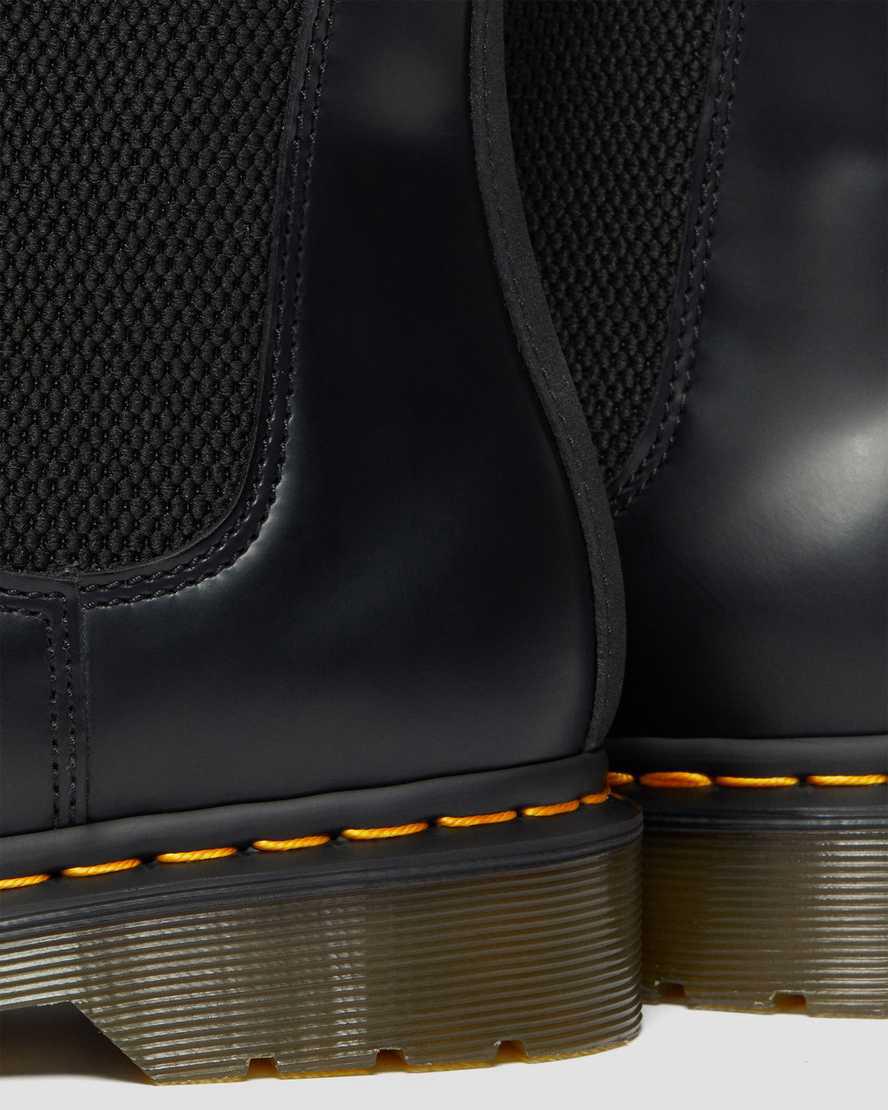 Botines Chelsea Dr Martens 2976 Guard Panel Leather Mujer Black/Dual Original  España |  40381-AJDE