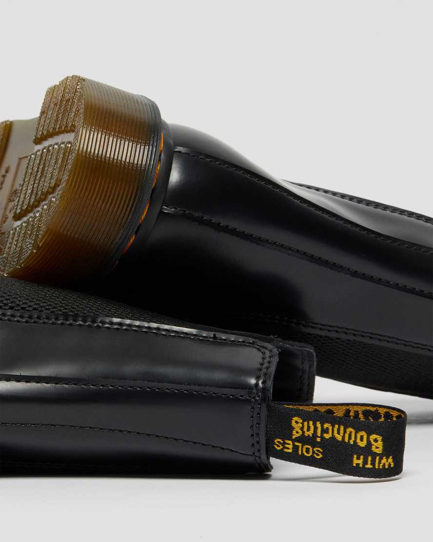 Botines Chelsea Dr Martens 2976 Hi Smooth Leather Mujer Negras  España |  26543-DQSN