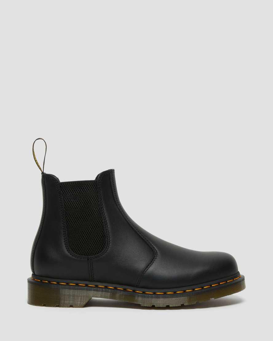 Botines Chelsea Dr Martens 2976 Nappa Leather Mujer Negras  España |  49537-AMWO