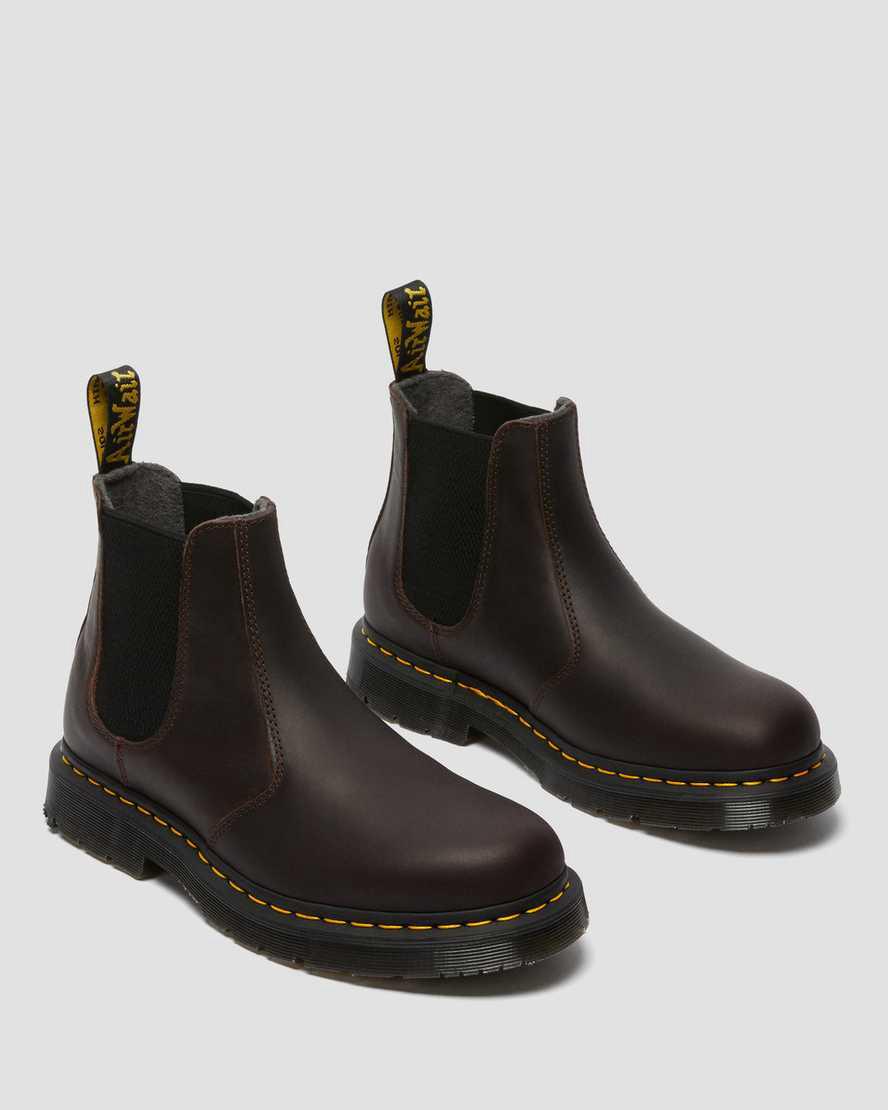 Botines Chelsea Dr Martens 2976 Wintergrip Hombre Marrones  España |  15346-KGON