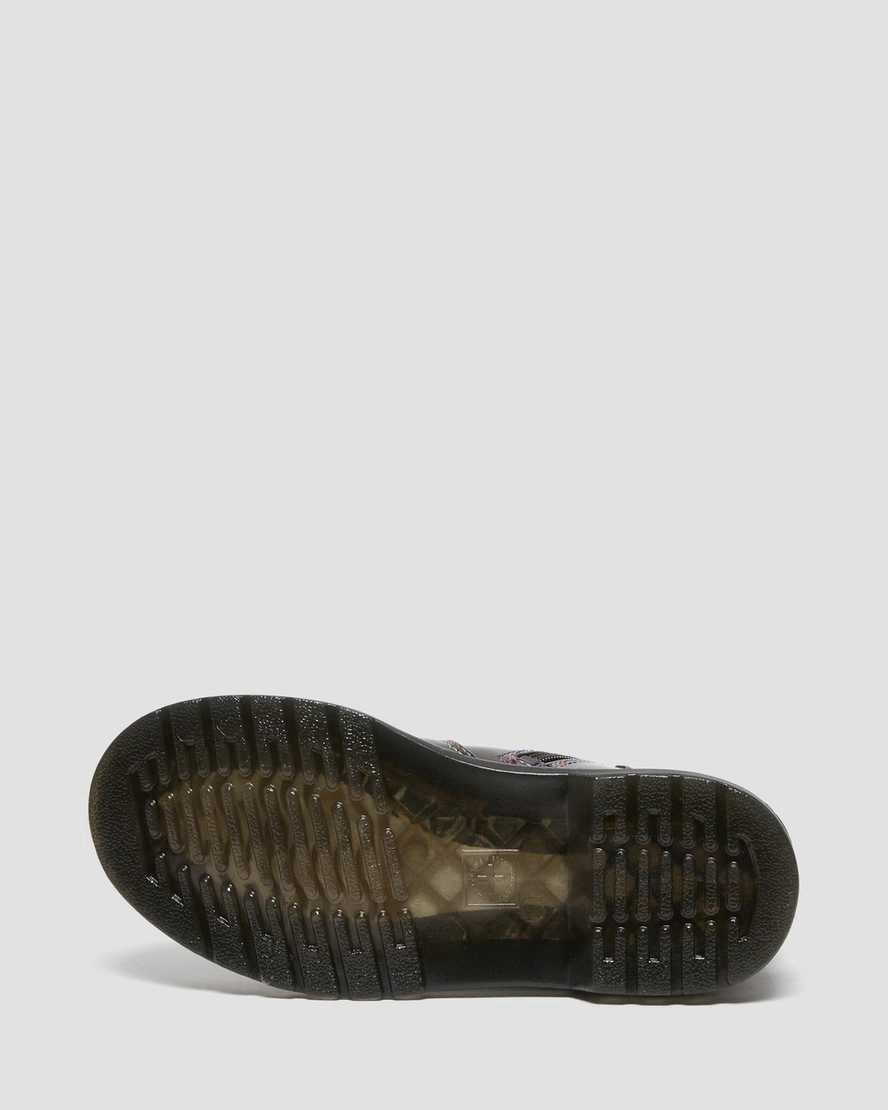 Botines Chelsea Dr Martens Junior 2976 Sparkle Rays Niños Negras  España |  60153-PTLC