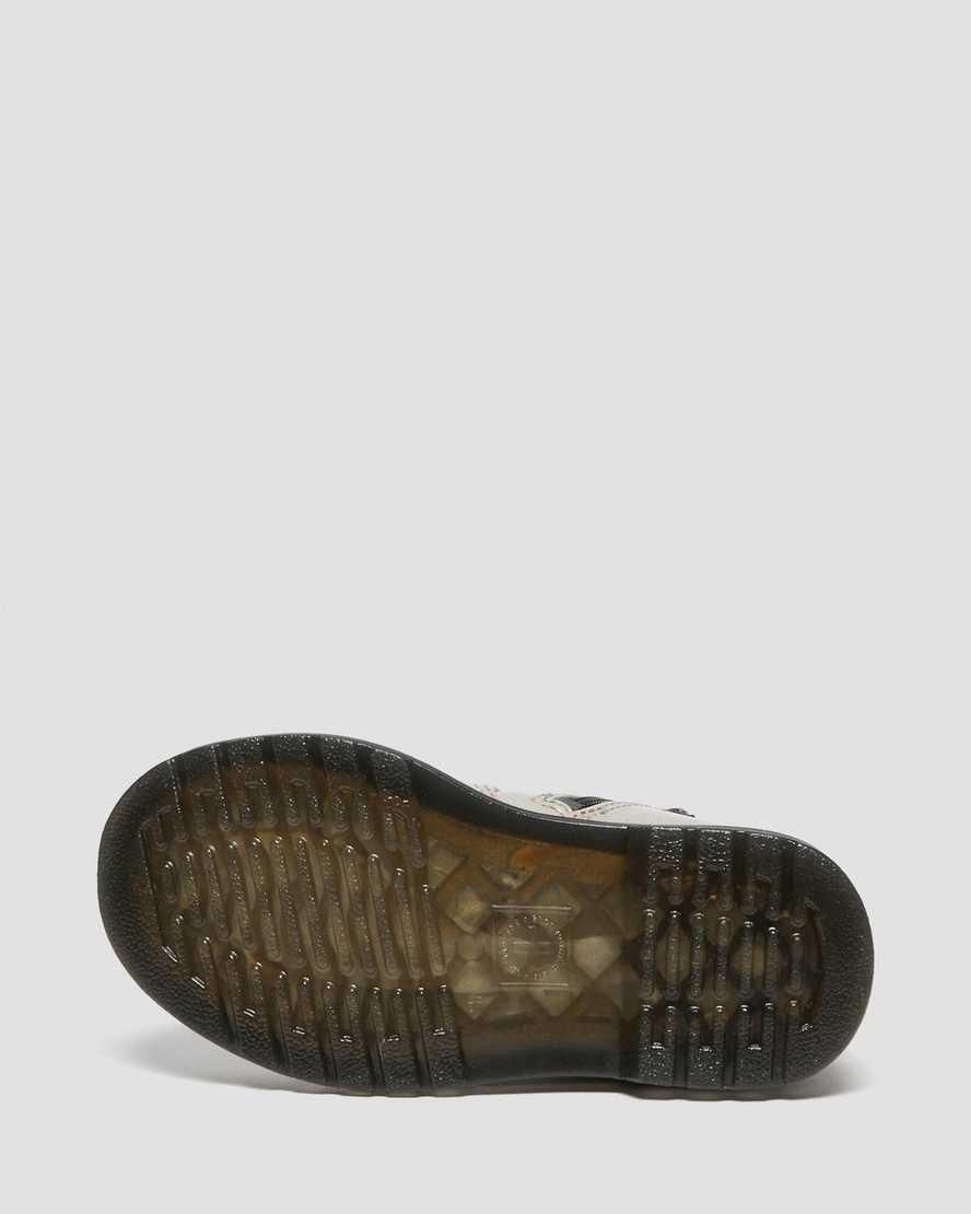 Botines Chelsea Dr Martens Toddler 2976 Sparkle Rays Niños Plateadas  España |  12796-HPFM