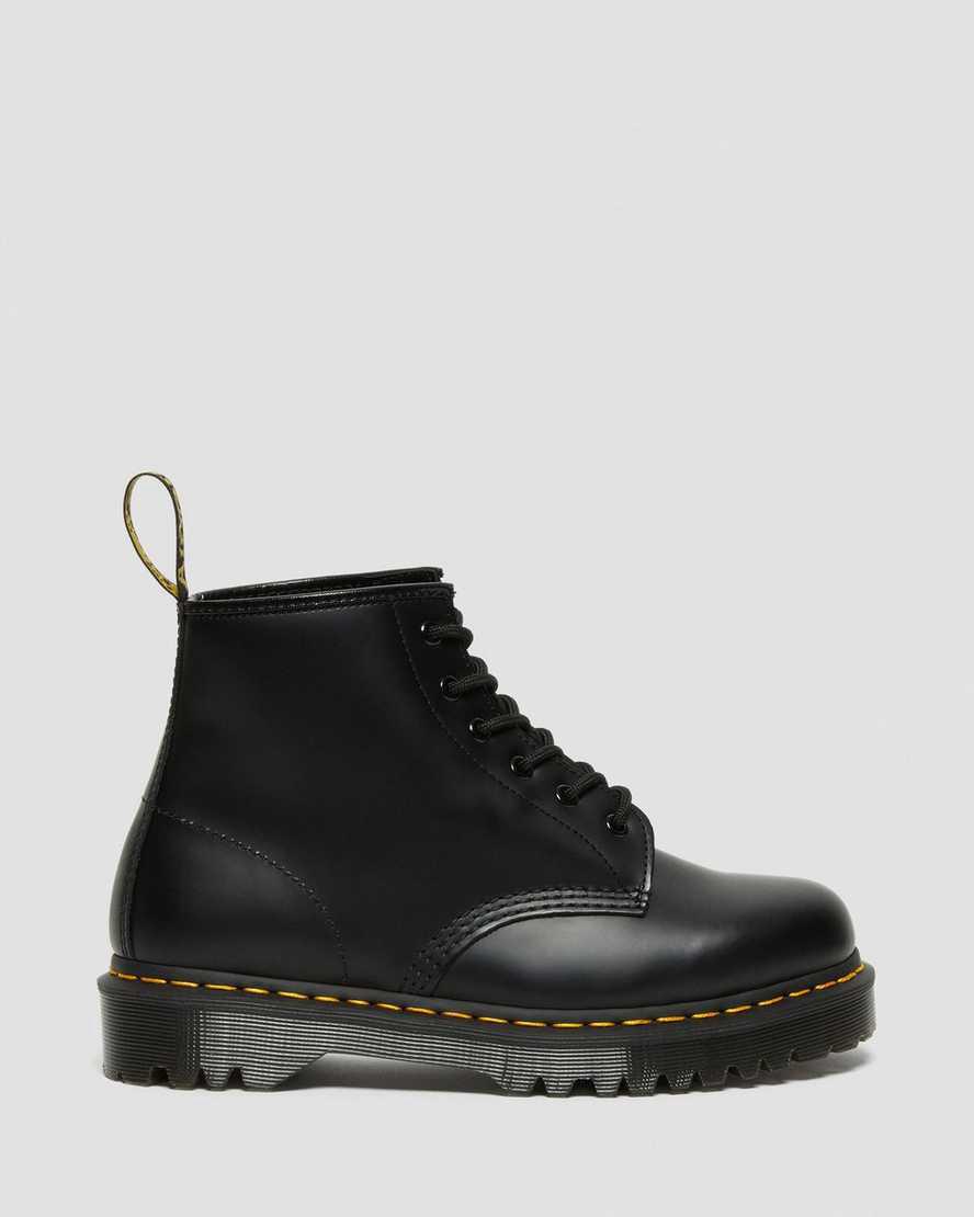 Botines Dr Martens 101 Bex Smooth Leather Hombre Negras  España |  90527-QBUD