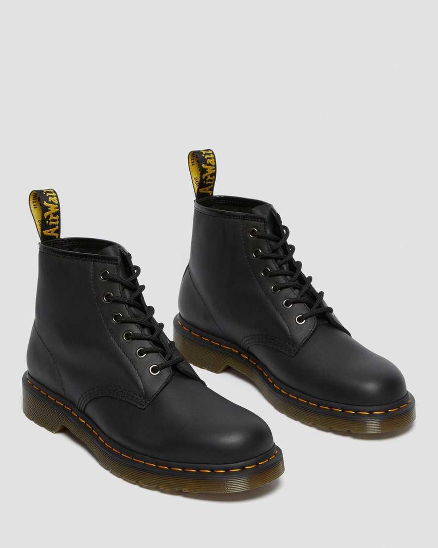 Botines Dr Martens 101 Leather Mujer Negras  España |  23170-OZHE