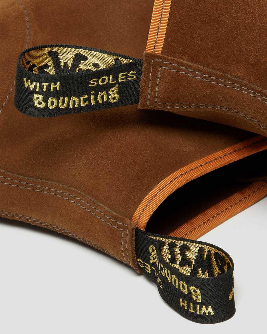 Botines Dr Martens 101 Made in England Ben Suede Mujer Marrones  España |  20148-NVGO