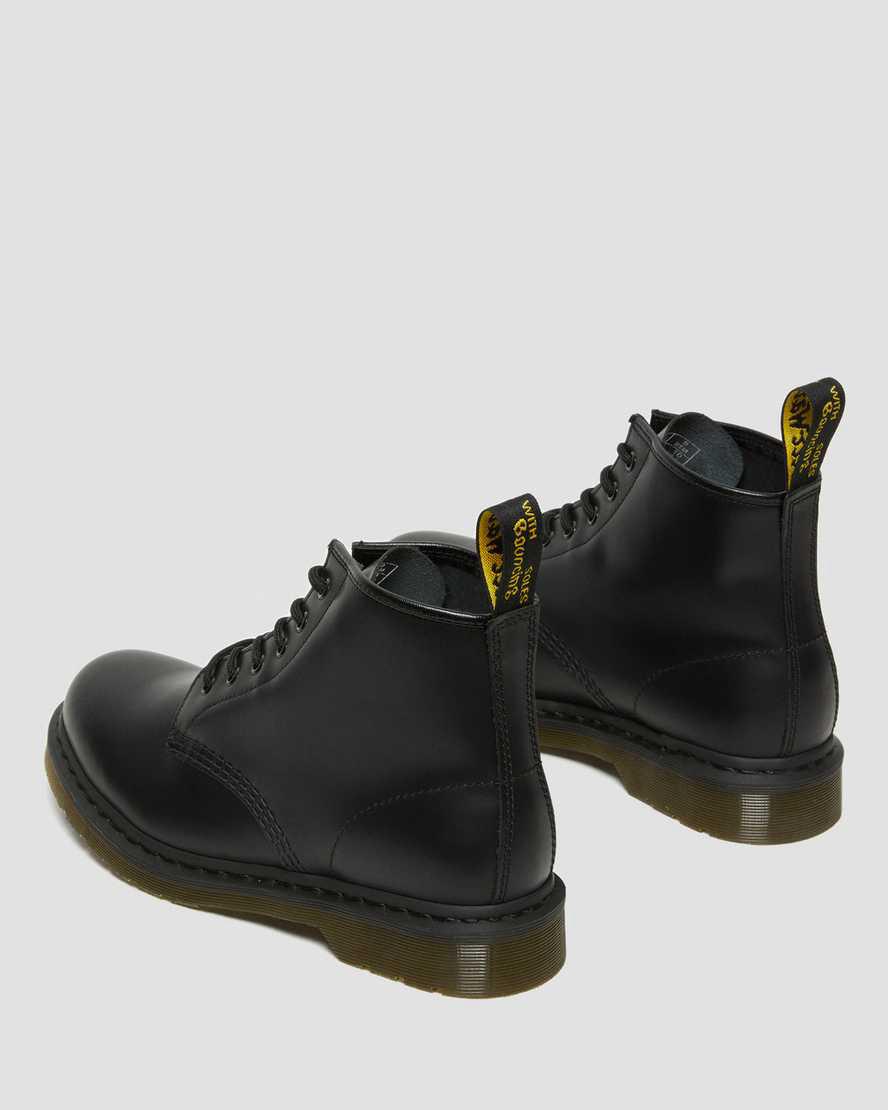 Botines Dr Martens 101 Smooth Leather Hombre Negras  España |  52690-ZHPS