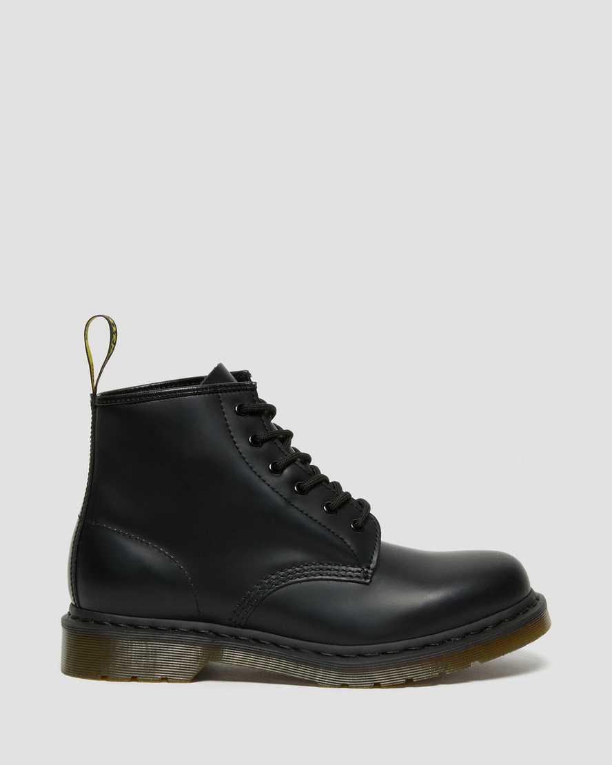 Botines Dr Martens 101 Smooth Leather Hombre Negras  España |  52690-ZHPS