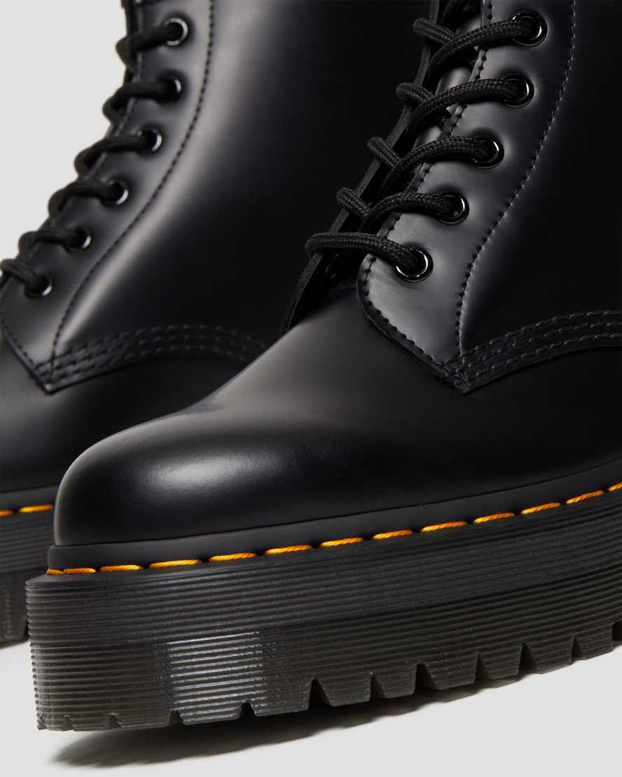 Botines Dr Martens 101 Smooth Leather Platform Hombre Negras  España |  09715-ANQY