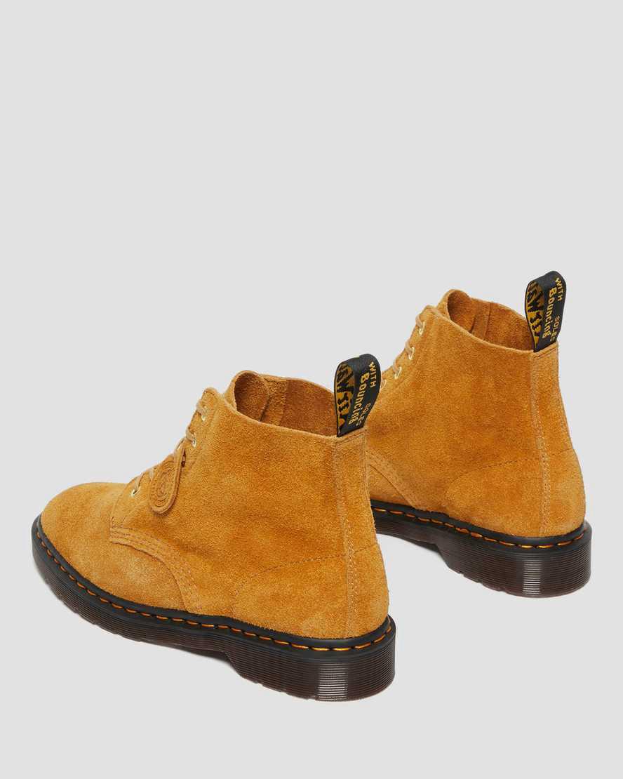 Botines Dr Martens 101 Suede Mujer Amarillo  España |  46301-YAVX