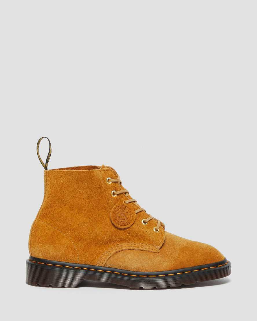 Botines Dr Martens 101 Suede Mujer Amarillo  España |  46301-YAVX