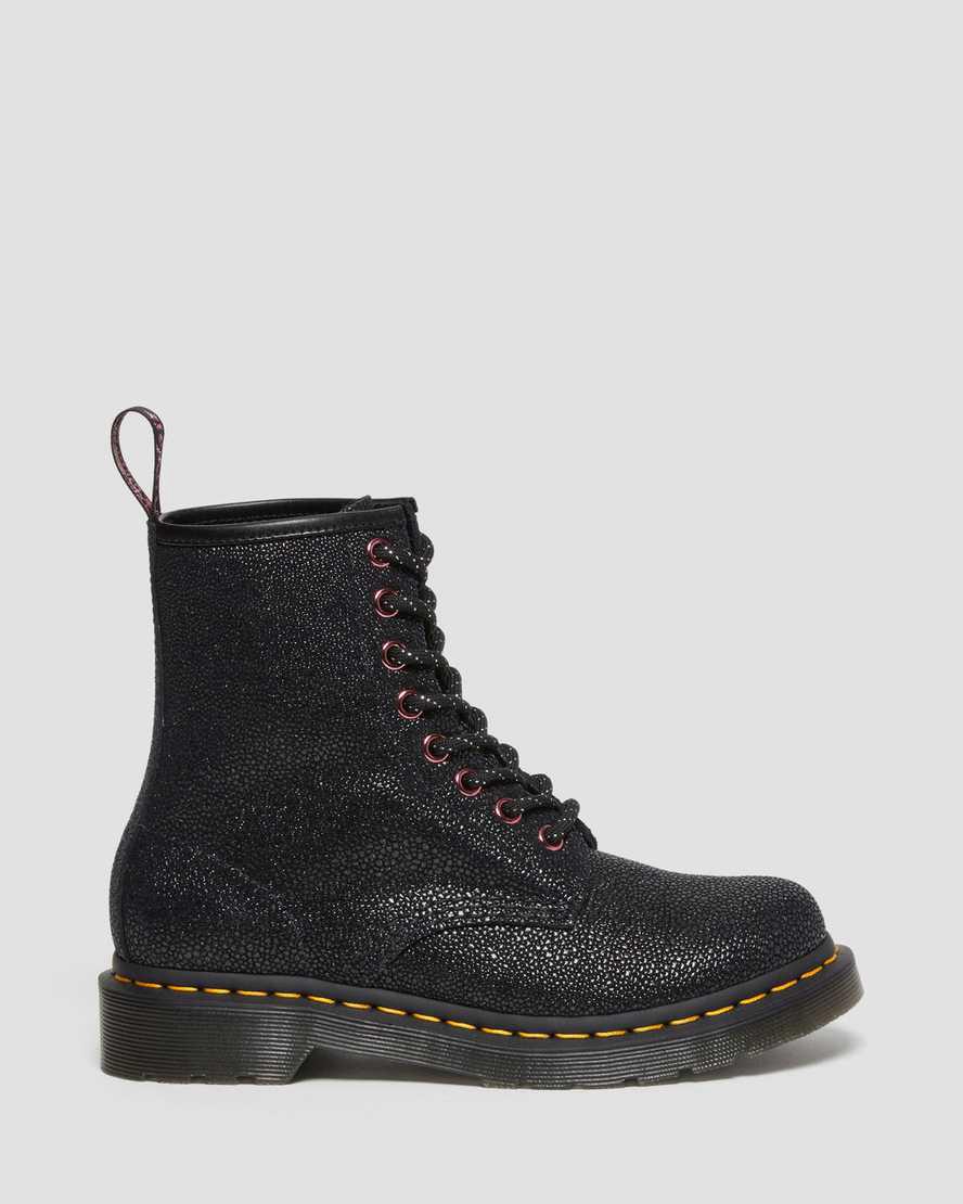 Botines Dr Martens 1460 Bejeweled Lace Up Mujer Negras  España |  94051-ZHFQ