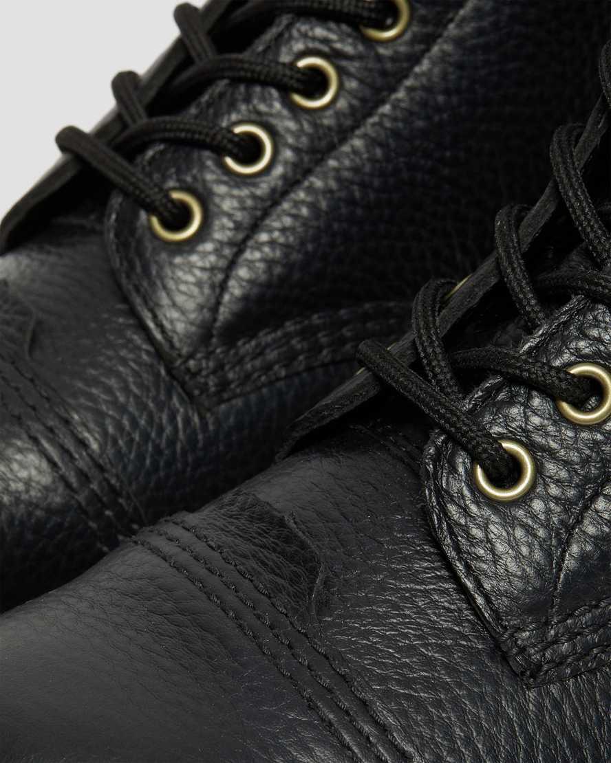Botines Dr Martens 1460 Bex Faux Fur-Lined Leather Lace Up Mujer Negras  España |  96172-AFMR