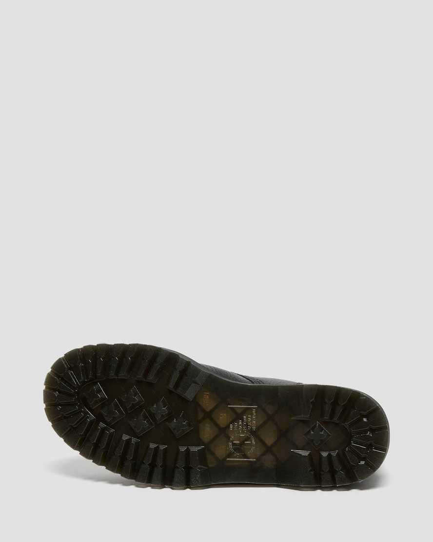 Botines Dr Martens 1460 Bex Faux Fur-Lined Leather Lace Up Mujer Negras  España |  96172-AFMR