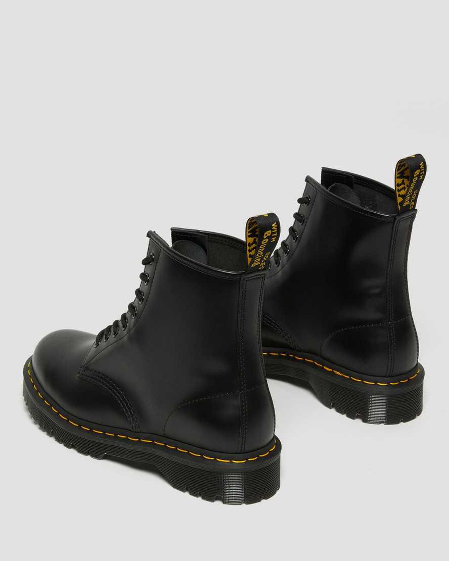 Botines Dr Martens 1460 Bex Smooth Leather Platform Hombre Negras  España |  48965-SRGW