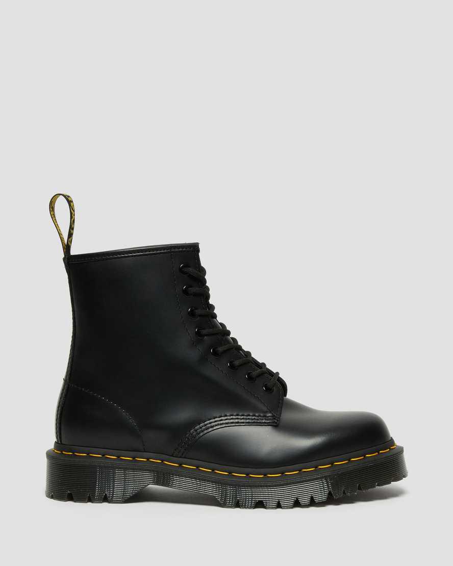 Botines Dr Martens 1460 Bex Smooth Leather Platform Hombre Negras  España |  48965-SRGW