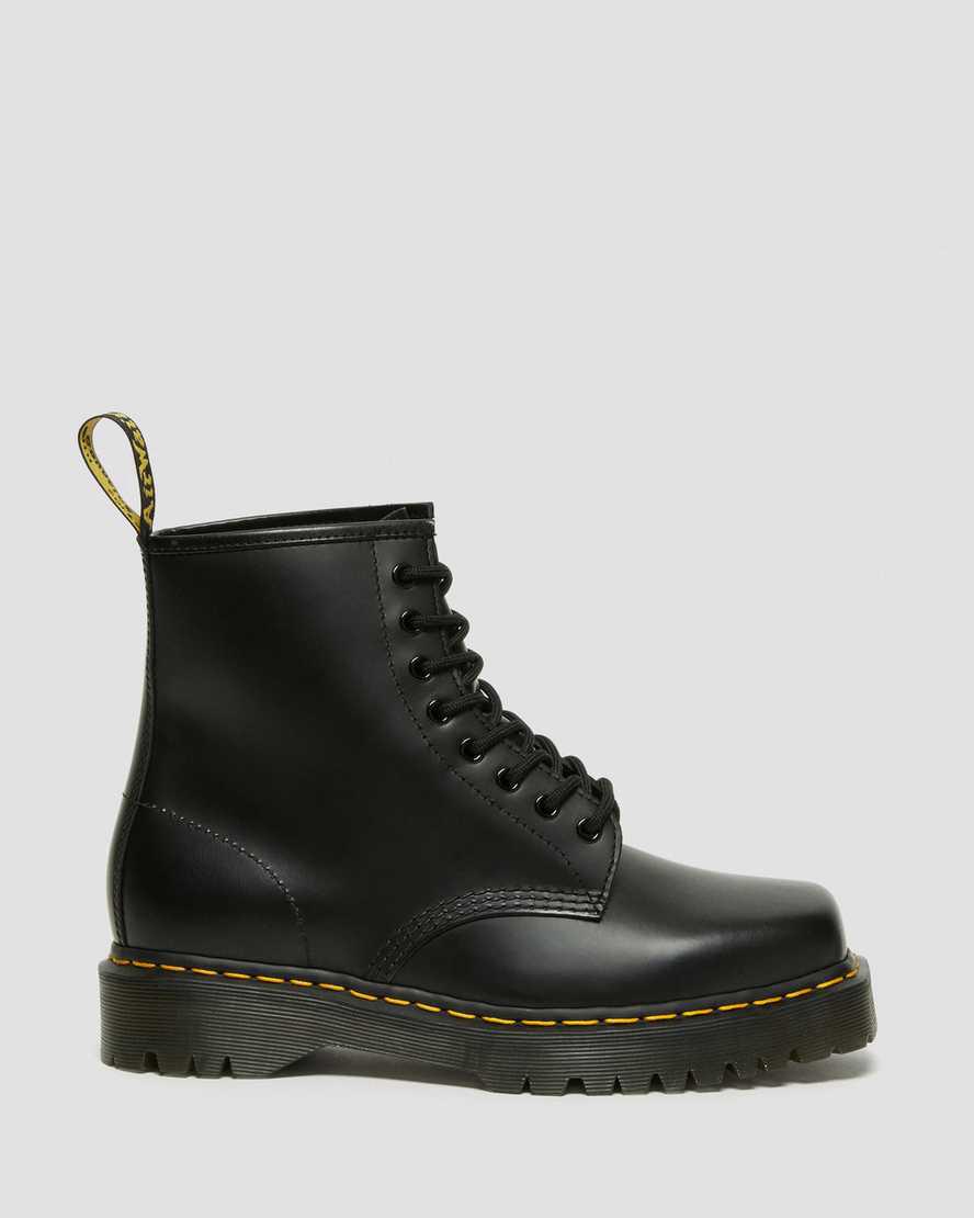 Botines Dr Martens 1460 Bex Squared Toe Leather Lace Up Hombre Negras  España |  65349-KZLS