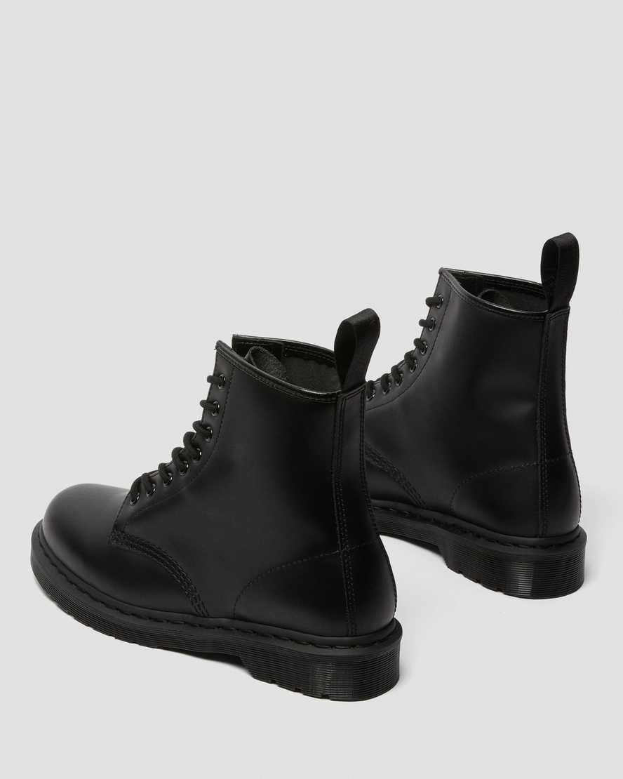 Botines Dr Martens 1460 Mono Smooth Leather Lace Up Hombre Negras  España |  96135-ZELS