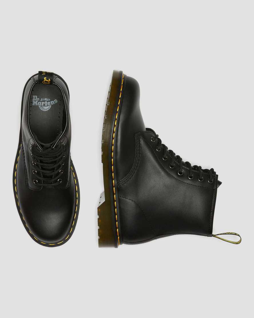 Botines Dr Martens 1460 Nappa Leather Lace Up Hombre Negras  España |  64351-VALN