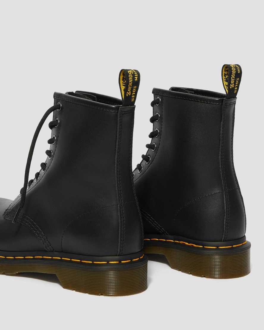 Botines Dr Martens 1460 Nappa Leather Lace Up Mujer Negras  España |  80172-QAZE