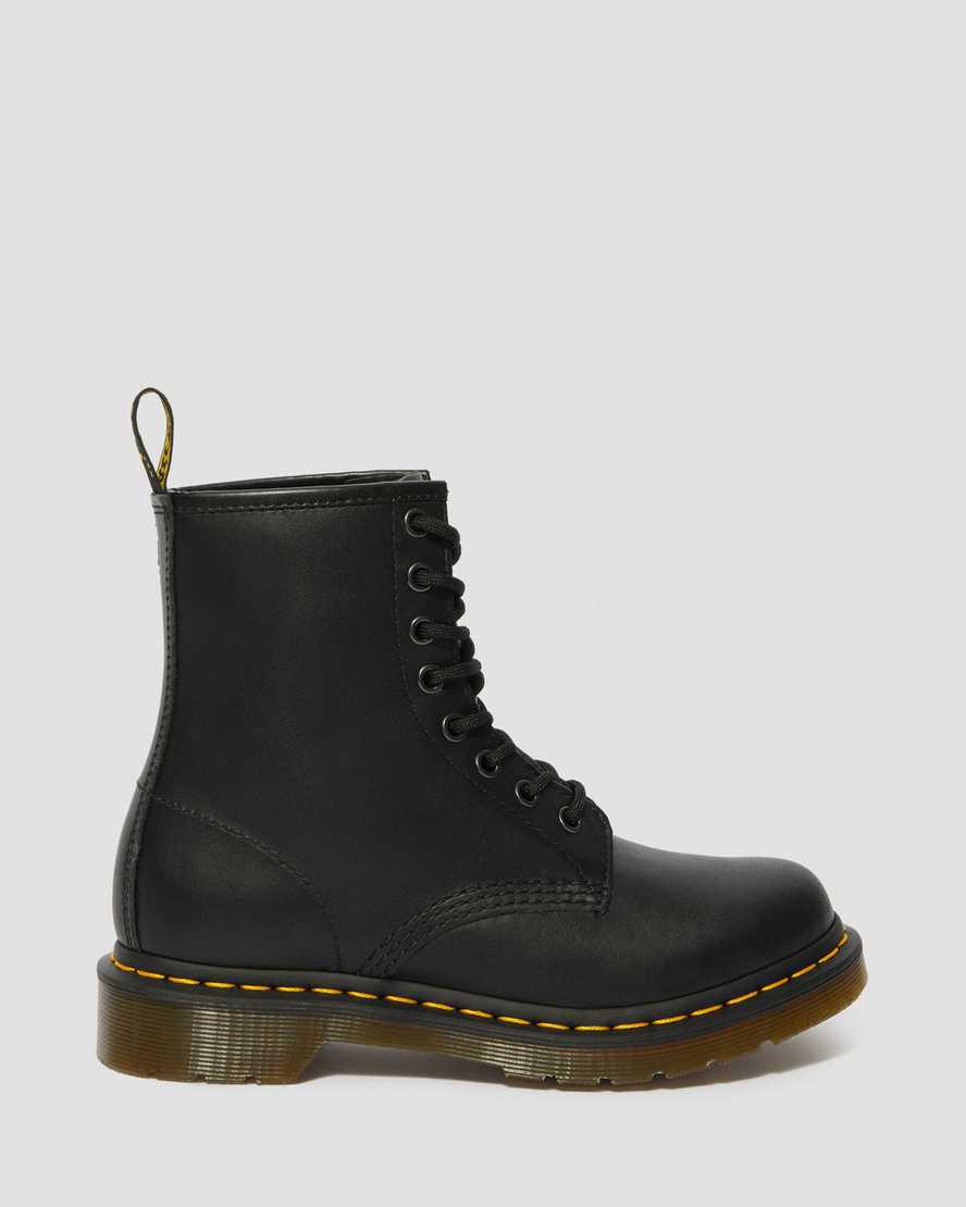 Botines Dr Martens 1460 Nappa Leather Lace Up Mujer Negras  España |  80172-QAZE