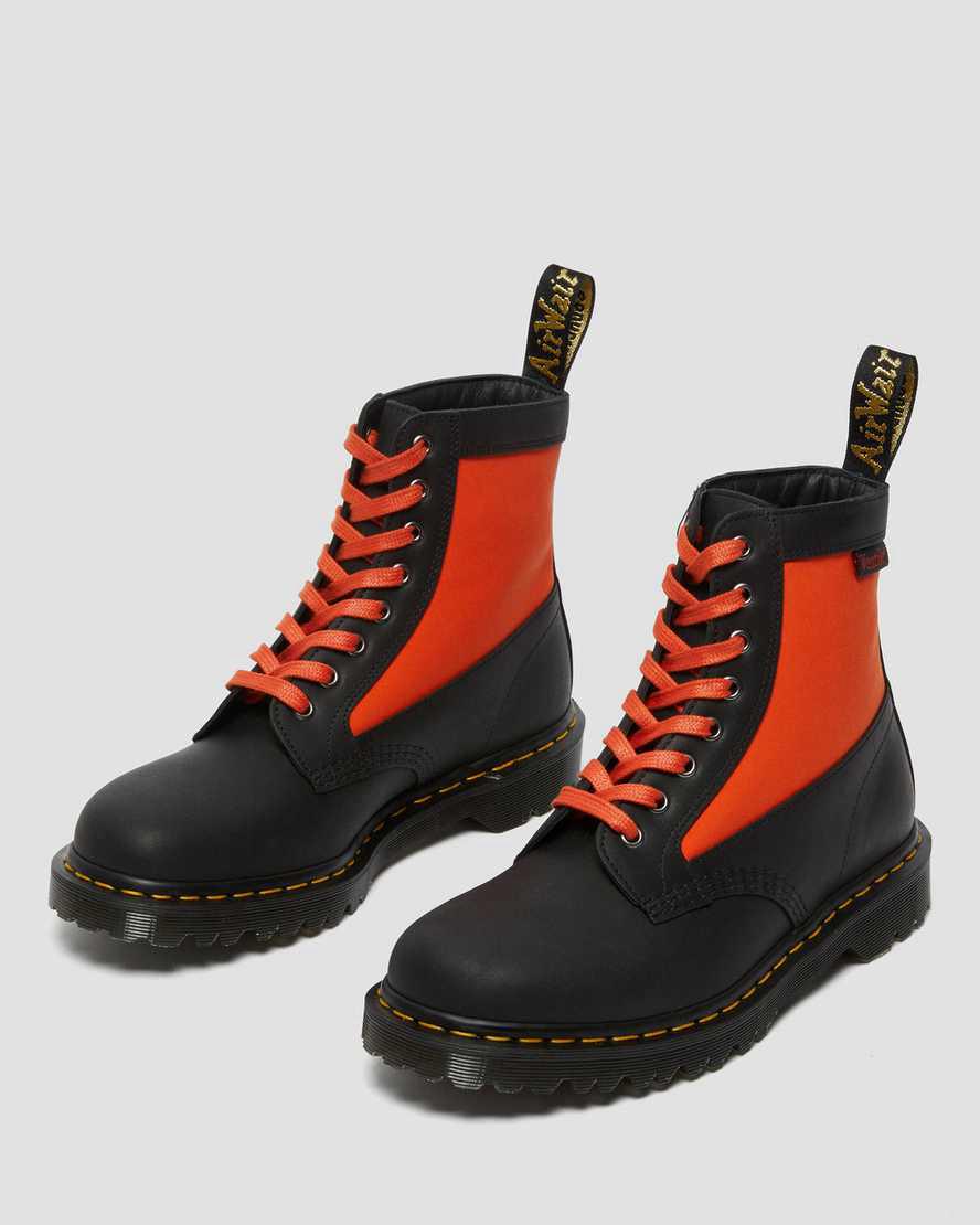 Botines Dr Martens 1460 Panel Made in England Leather Lace Up Hombre Negras  España |  79468-OUBJ