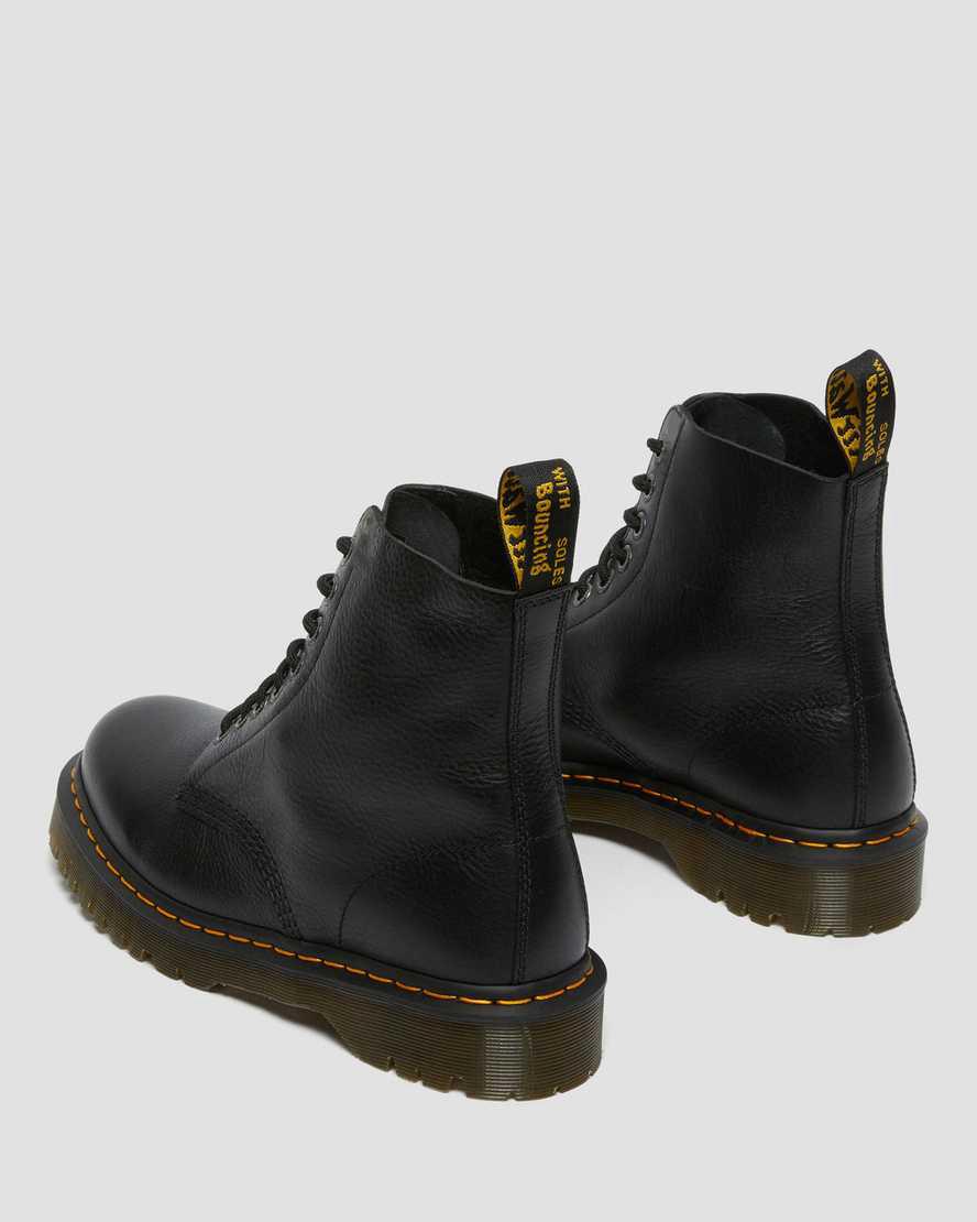 Botines Dr Martens 1460 Pascal Bex Pisa Leather Lace Up Mujer Negras  España |  28607-RMNU