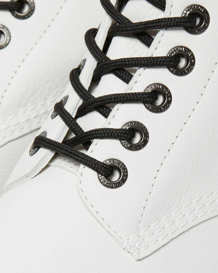 Botines Dr Martens 1460 Pascal Bex Pisa Leather Lace Up Mujer Blancas  España |  54876-INOT