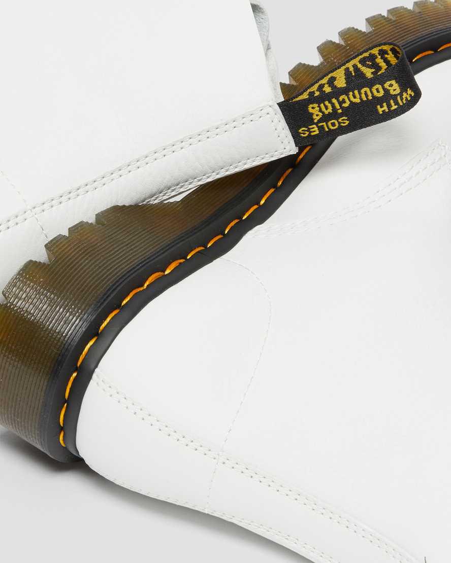 Botines Dr Martens 1460 Pascal Bex Pisa Leather Lace Up Mujer Blancas  España |  54876-INOT