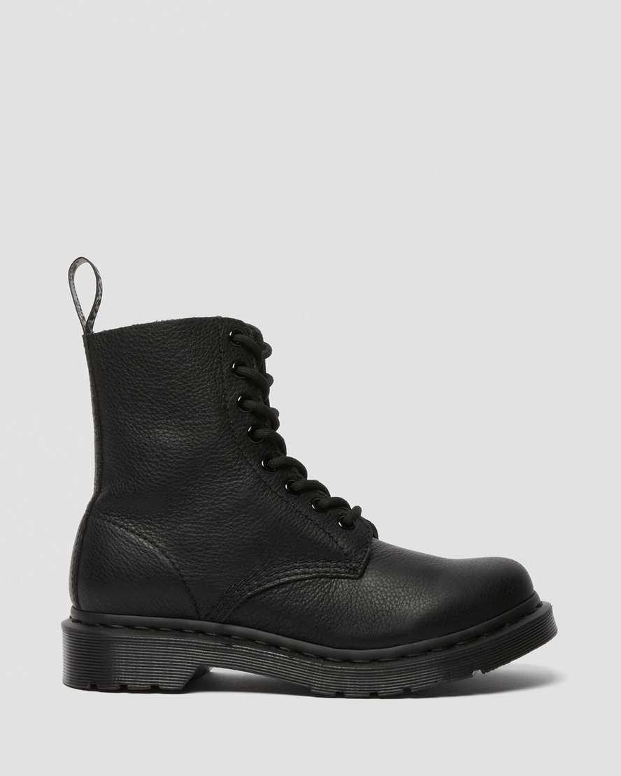 Botines Dr Martens 1460 Pascal Mono Lace Up Mujer Negras  España |  04691-CRPY