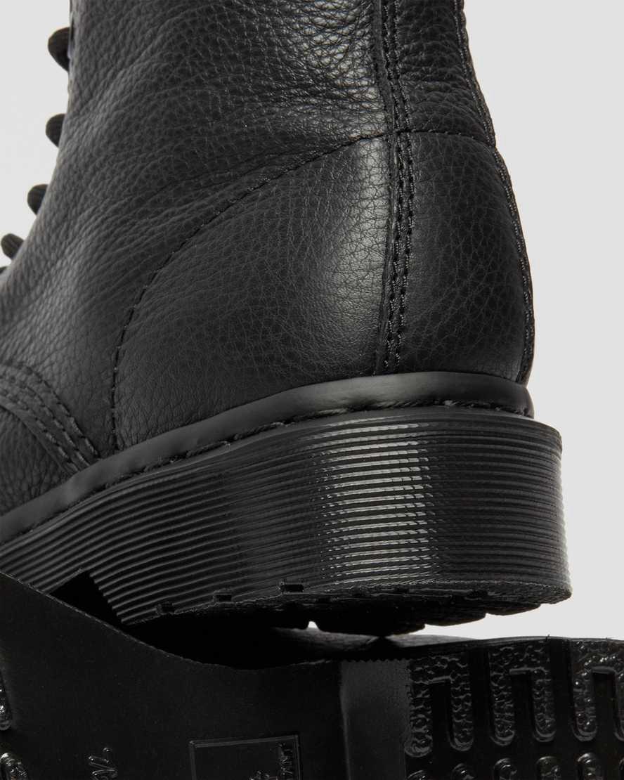 Botines Dr Martens 1460 Pascal Mono Lace Up Mujer Negras  España |  04691-CRPY
