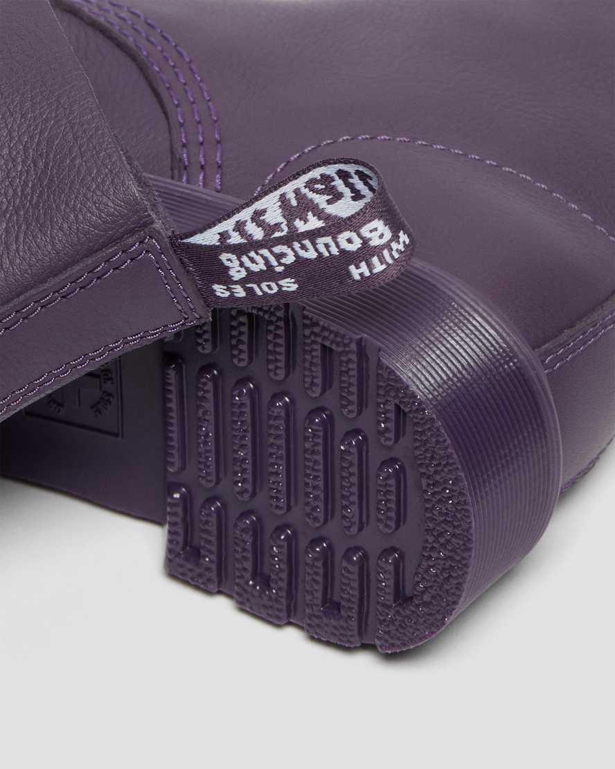 Botines Dr Martens 1460 Pascal Mono Lace Up Mujer Blackcurrant  España |  21458-BCVM