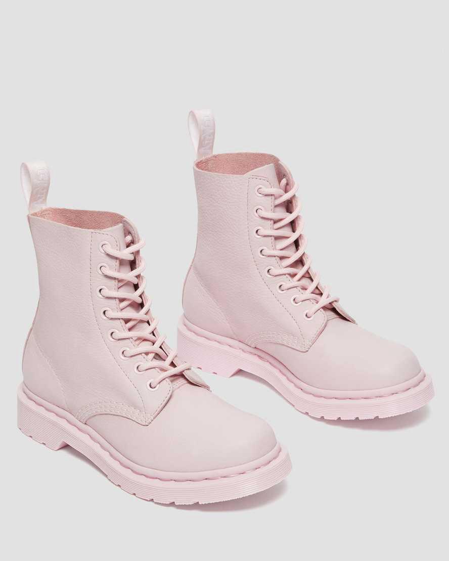 Botines Dr Martens 1460 Pascal Mono Lace Up Mujer Rosas  España |  26873-AELR