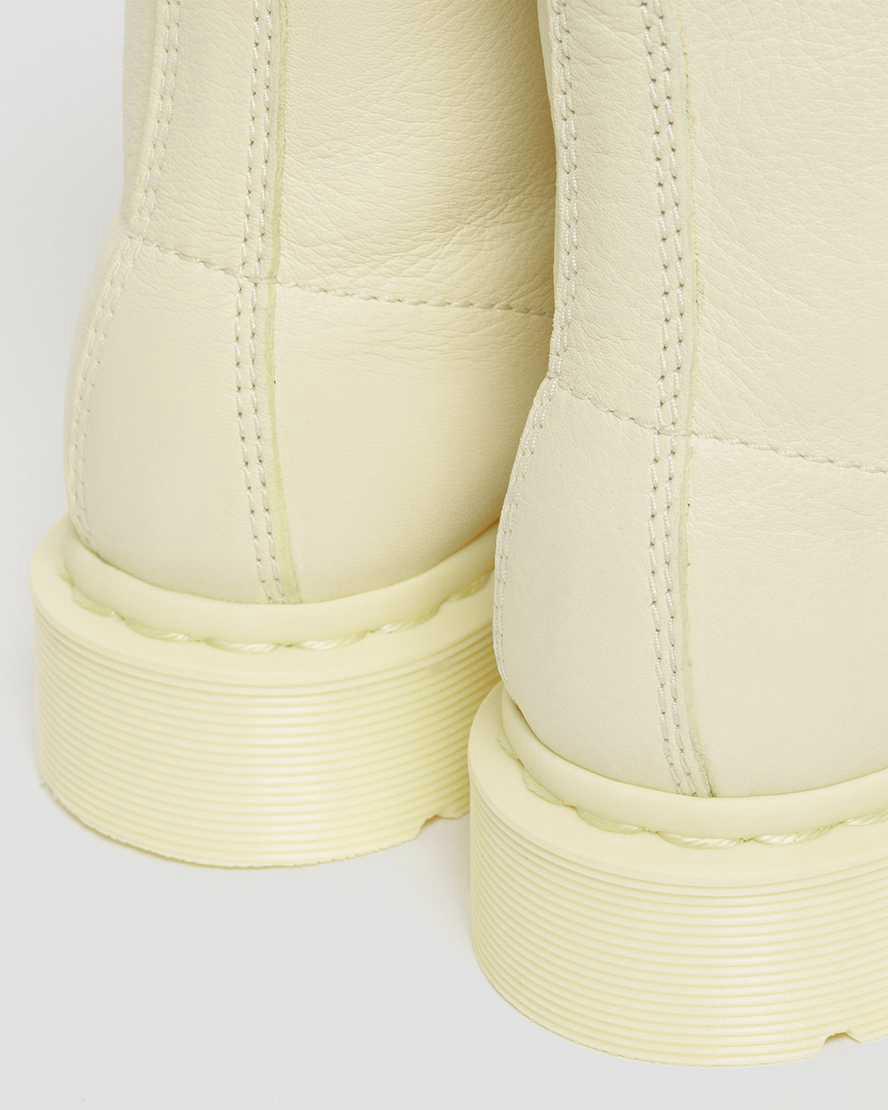 Botines Dr Martens 1460 Pascal Mono Lace Up Mujer Marrones Creme  España |  27146-PWSY