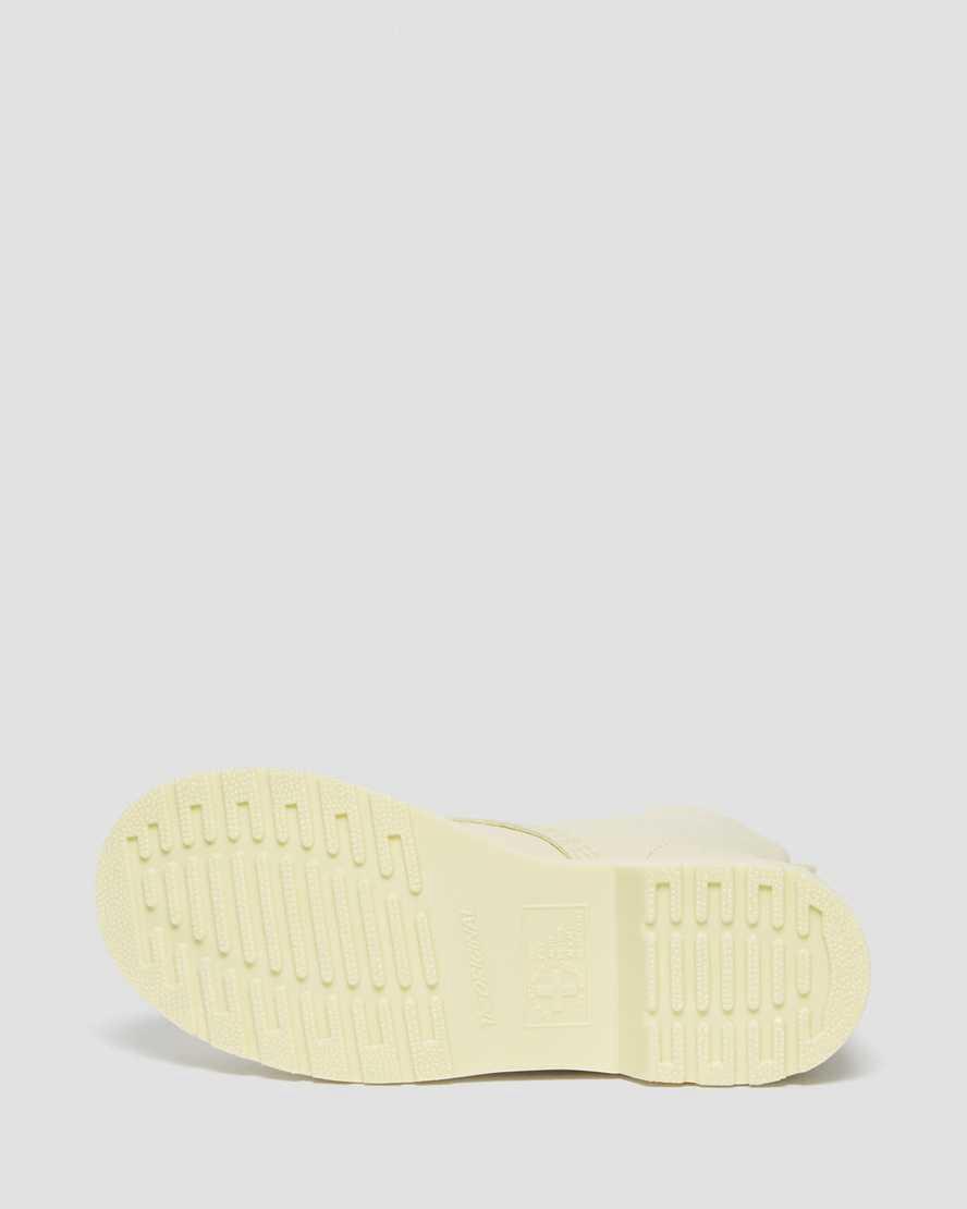 Botines Dr Martens 1460 Pascal Mono Lace Up Mujer Marrones Creme  España |  27146-PWSY