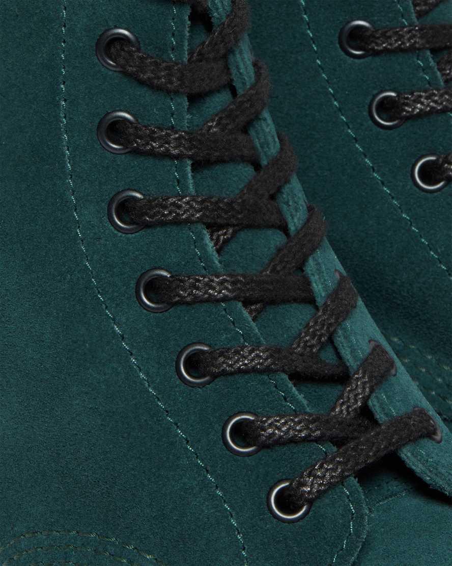 Botines Dr Martens 1460 Pascal Suede Lace Up  Mujer Verde  España |  83052-VEYI