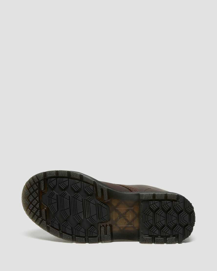 Botines Dr Martens 1460 Pascal Wintergrip Leather Lace Up Mujer Marrones  España |  90865-PTRZ