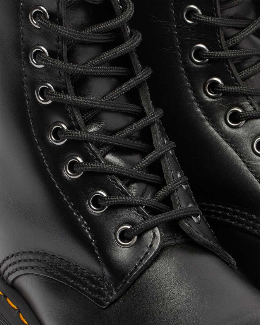 Botines Dr Martens 1460 Serena Faux Fur Lined Lace Up Mujer Gris Oscuro  España |  60914-GFRE