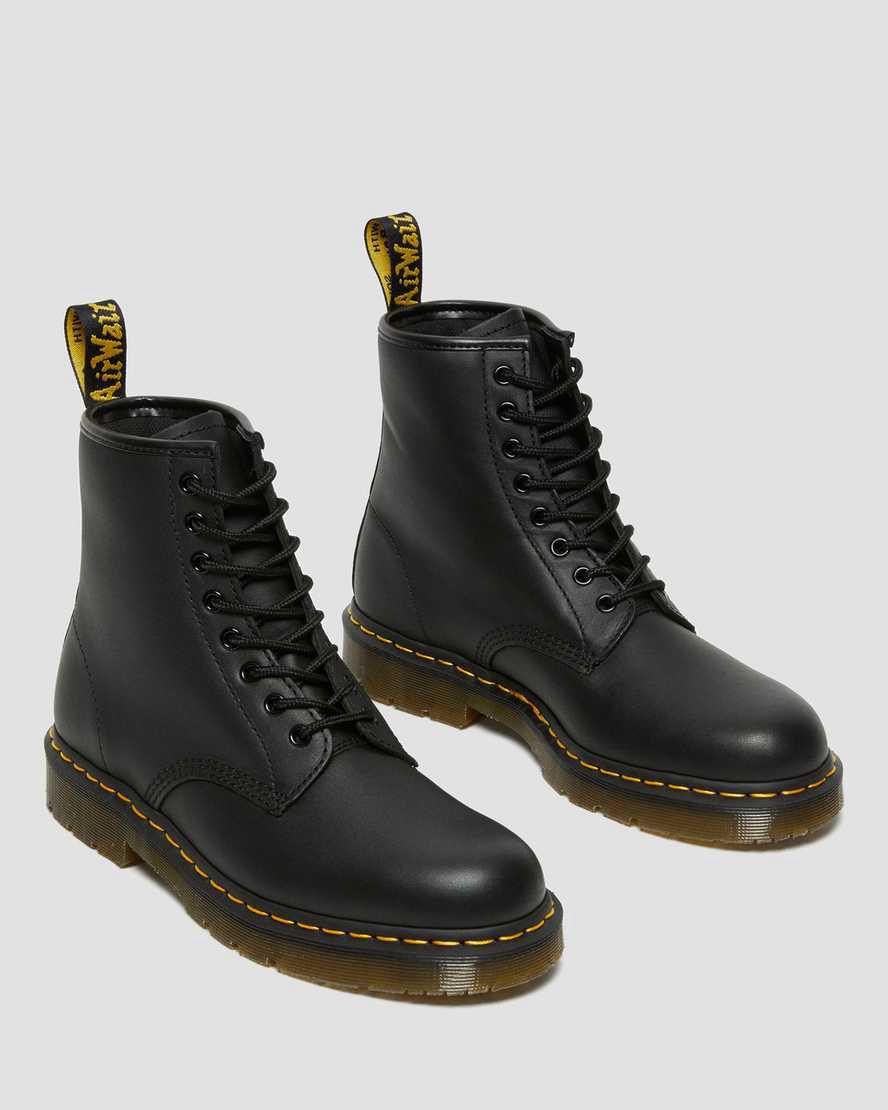 Botines Dr Martens 1460 Slip Resistant Leather Lace Up Hombre Negras  España |  57394-RGTL