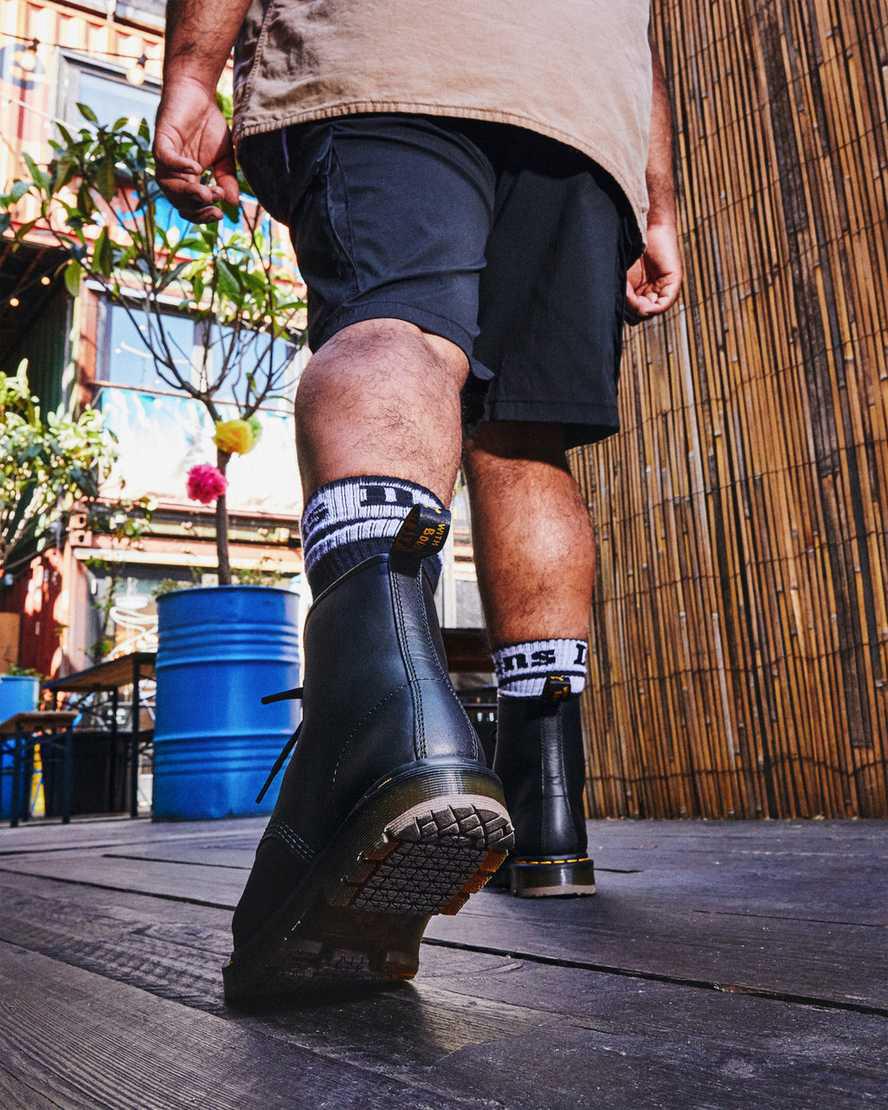 Botines Dr Martens 1460 Slip Resistant Steel Toe Hombre Negras  España |  04129-PVSZ