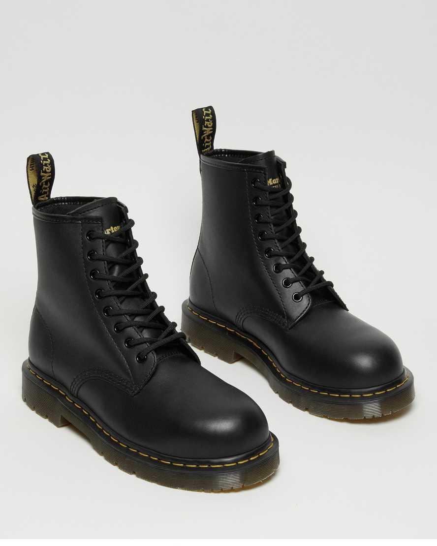 Botines Dr Martens 1460 Slip Resistant Steel Toe Hombre Negras  España |  04129-PVSZ