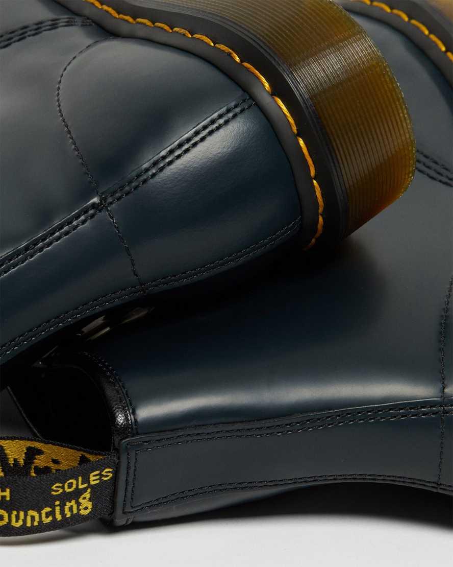 Botines Dr Martens 1460 Smooth Leather Lace Up Hombre Azul Marino  España |  19835-NEZH