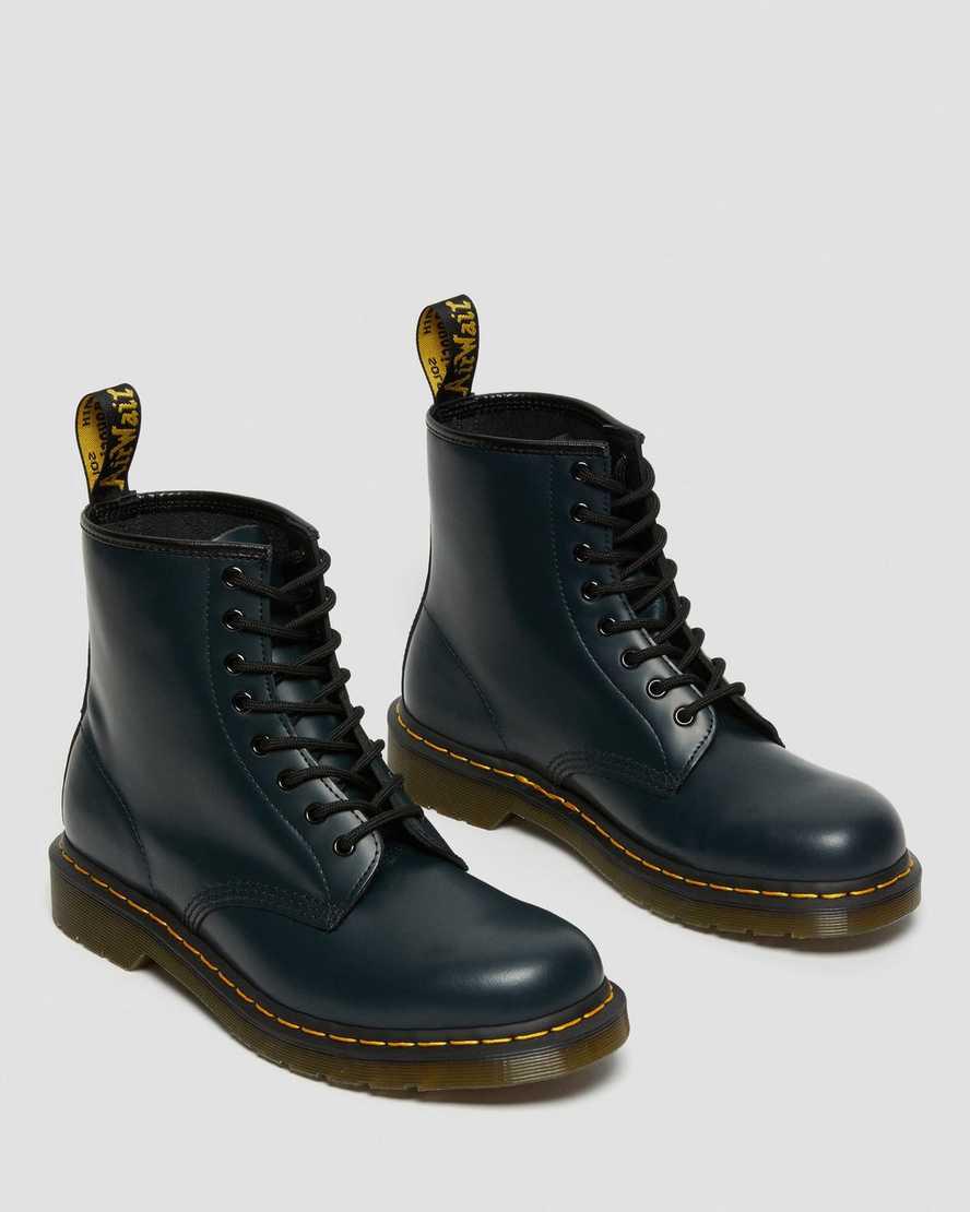 Botines Dr Martens 1460 Smooth Leather Lace Up Hombre Azul Marino  España |  19835-NEZH