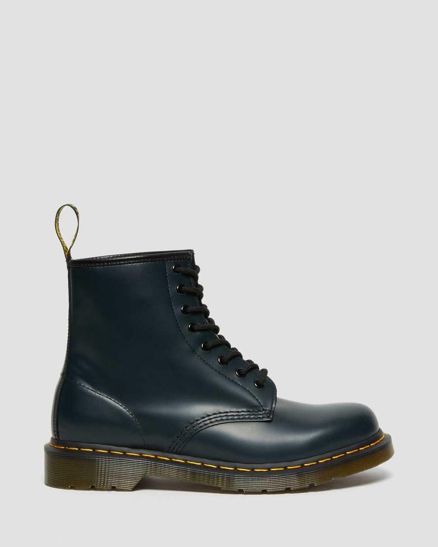 Botines Dr Martens 1460 Smooth Leather Lace Up Hombre Azul Marino  España |  19835-NEZH