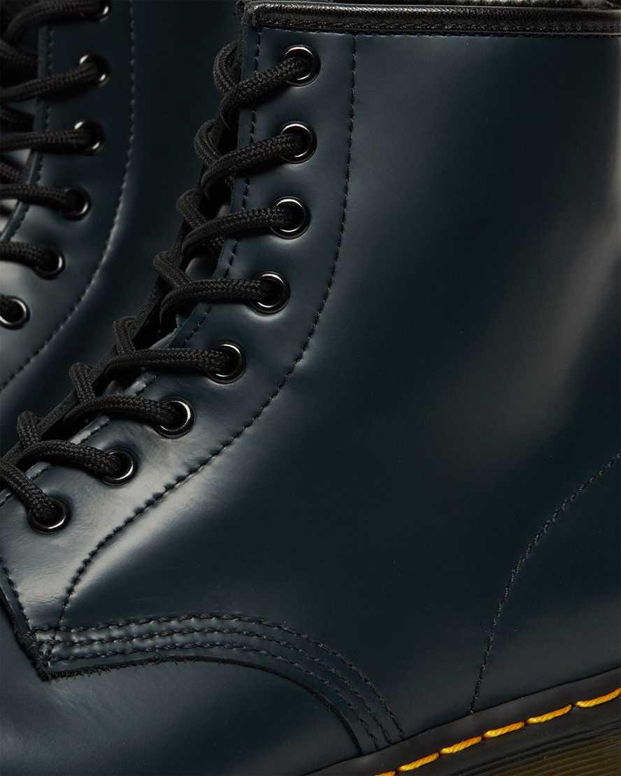 Botines Dr Martens 1460 Smooth Leather Lace Up Hombre Azul Marino  España |  19835-NEZH