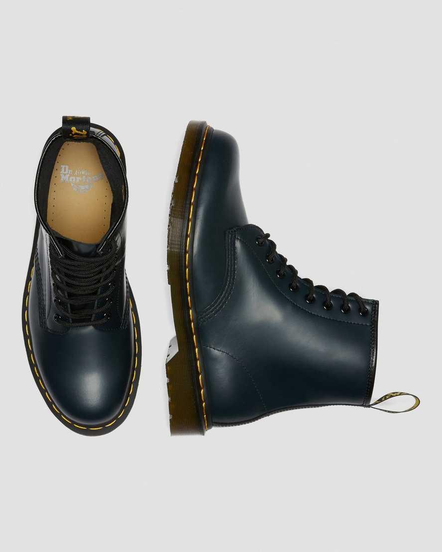 Botines Dr Martens 1460 Smooth Leather Lace Up Hombre Azul Marino  España |  19835-NEZH