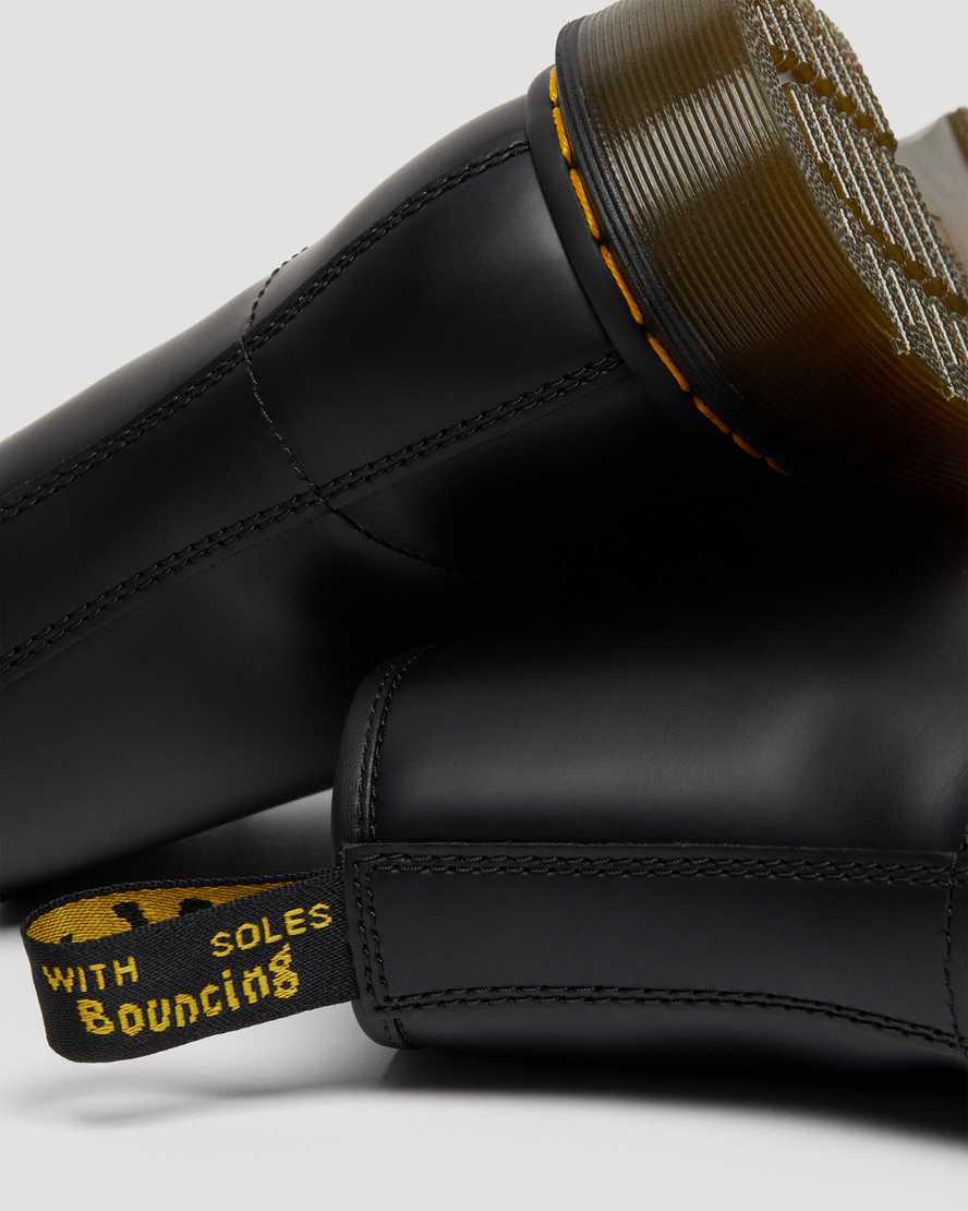 Botines Dr Martens 1460 Smooth Leather Lace Up Hombre Negras  España |  30582-CLPN