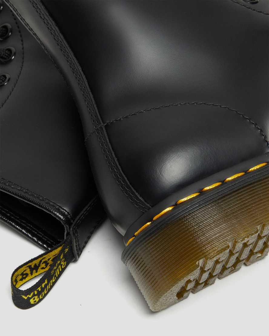 Botines Dr Martens 1460 Smooth Leather Lace Up Mujer Negras  España |  47562-FOXI