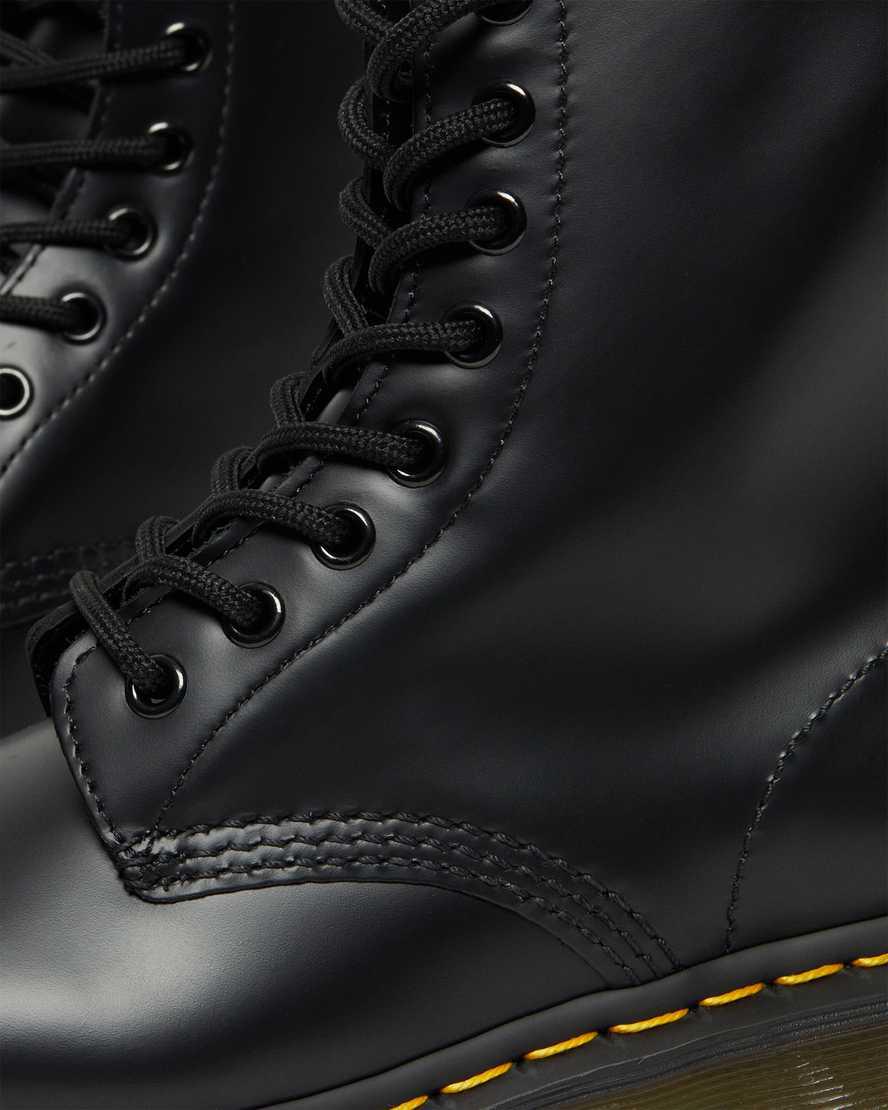 Botines Dr Martens 1460 Smooth Leather Lace Up Mujer Negras  España |  47562-FOXI